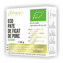 Silvania Organic Pork Liver Pate with Onion