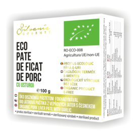 Silvania Organic Pork Liver Pate with Garlic