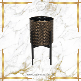 Bloempot Black&Gold