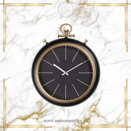 Wandklok Black Marine