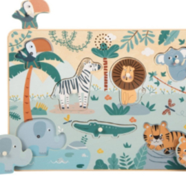 Muzikale puzzel jungle