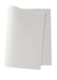 100 % wolvilt wit 20x30
