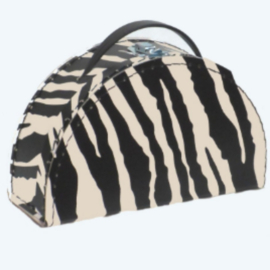 Koffertje zebraprint