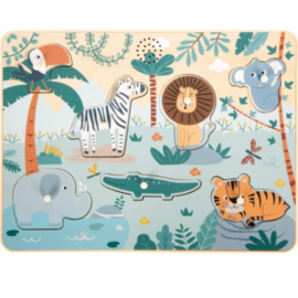 Muzikale puzzel jungle