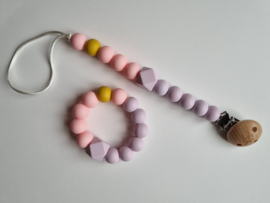 Bijtring Lila&Roze