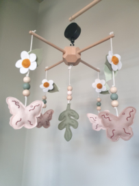 Mobiel "butterfly garden"