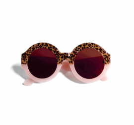 Peuter zonnebril blush/luipaard