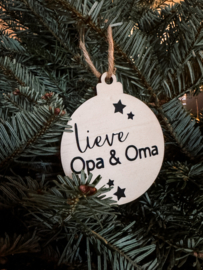 Kerstbal lieve ...