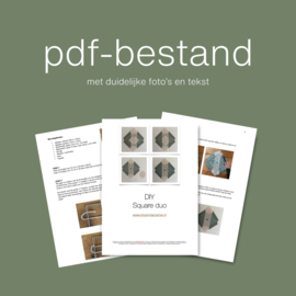 Weef patroon | Square duo