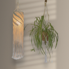 Macramé patroon | Hanglamp Rio