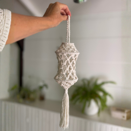 Macramé patroon | Lampion LUZ