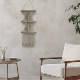 Macramé patroon | Wandhanger Triangle