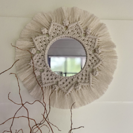 Macramé patroon | Spiegel Bol