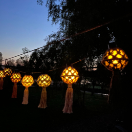 Macramé patroon | Puja lichtslinger