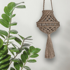 Macramé patroon |  lampion Divali