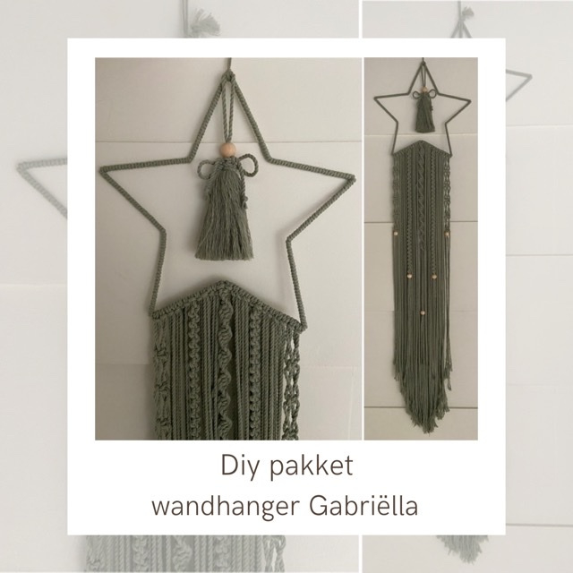 DIY wandhanger Gabriëlla €19,95