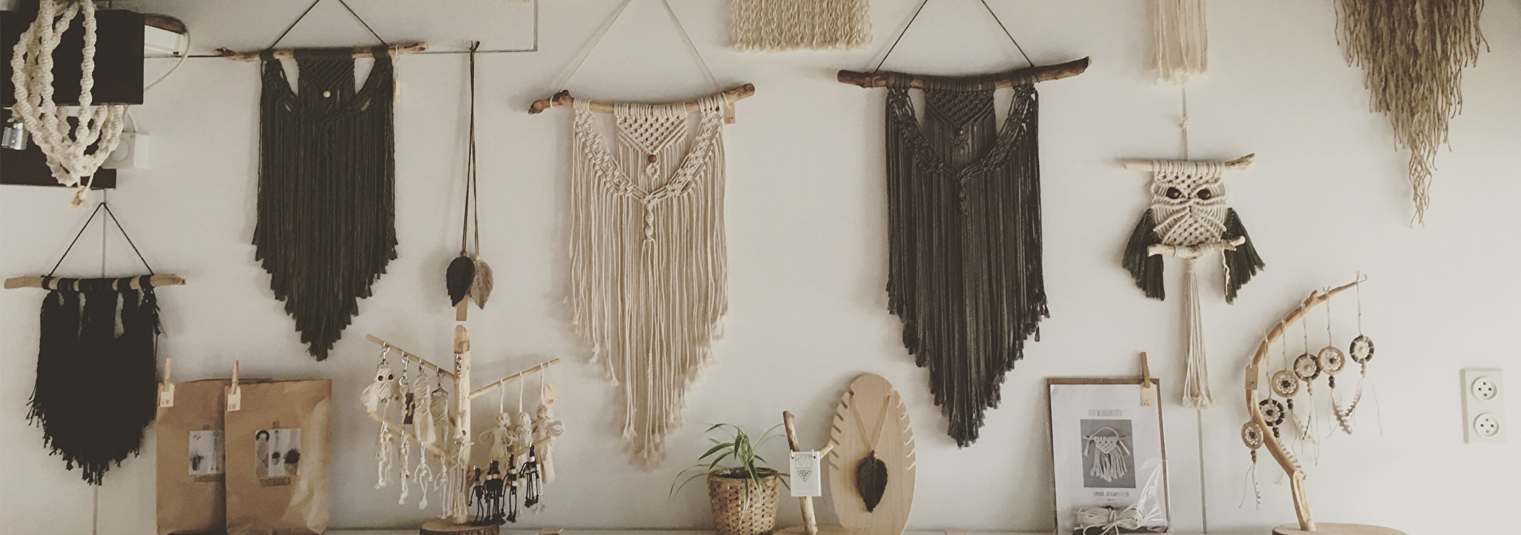 macrame wandkleed