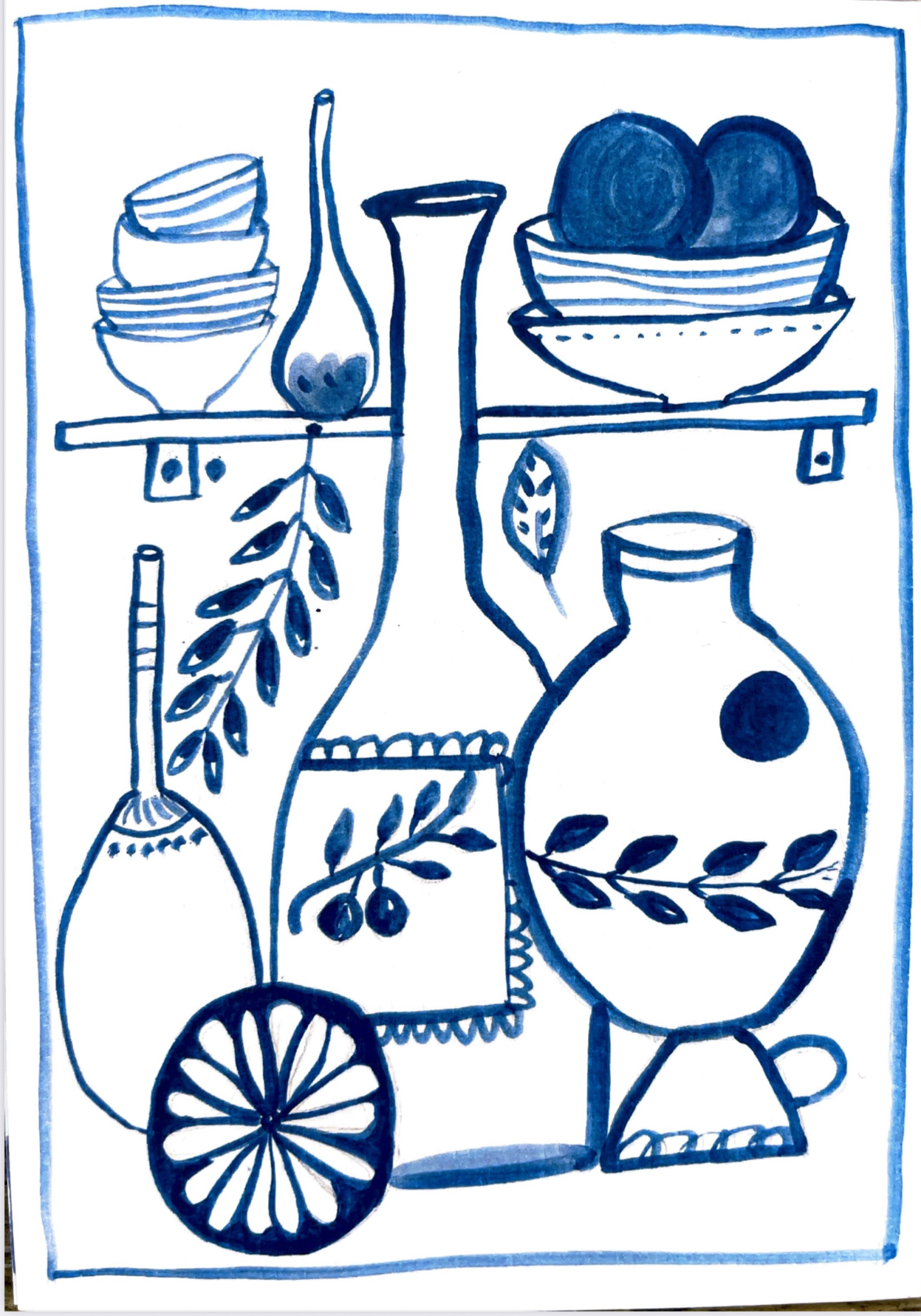 Kaarten BLAUW