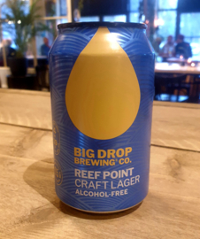 Big Drop Brewing Company Reef Point Craft Lager Alc. Free 0.5% 33cl