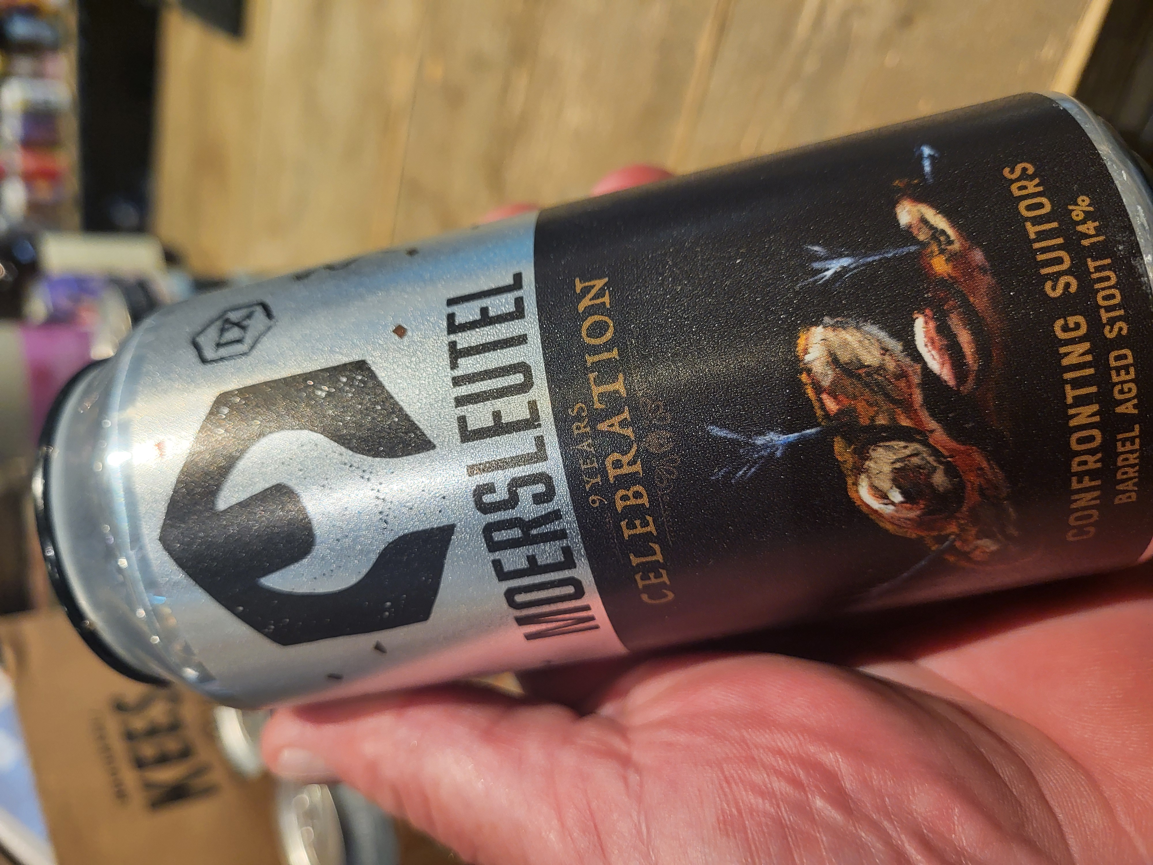Moersleutel [Alkmaar] 9 Years Celebration IX - Confronting Suitors BA Stout 14%