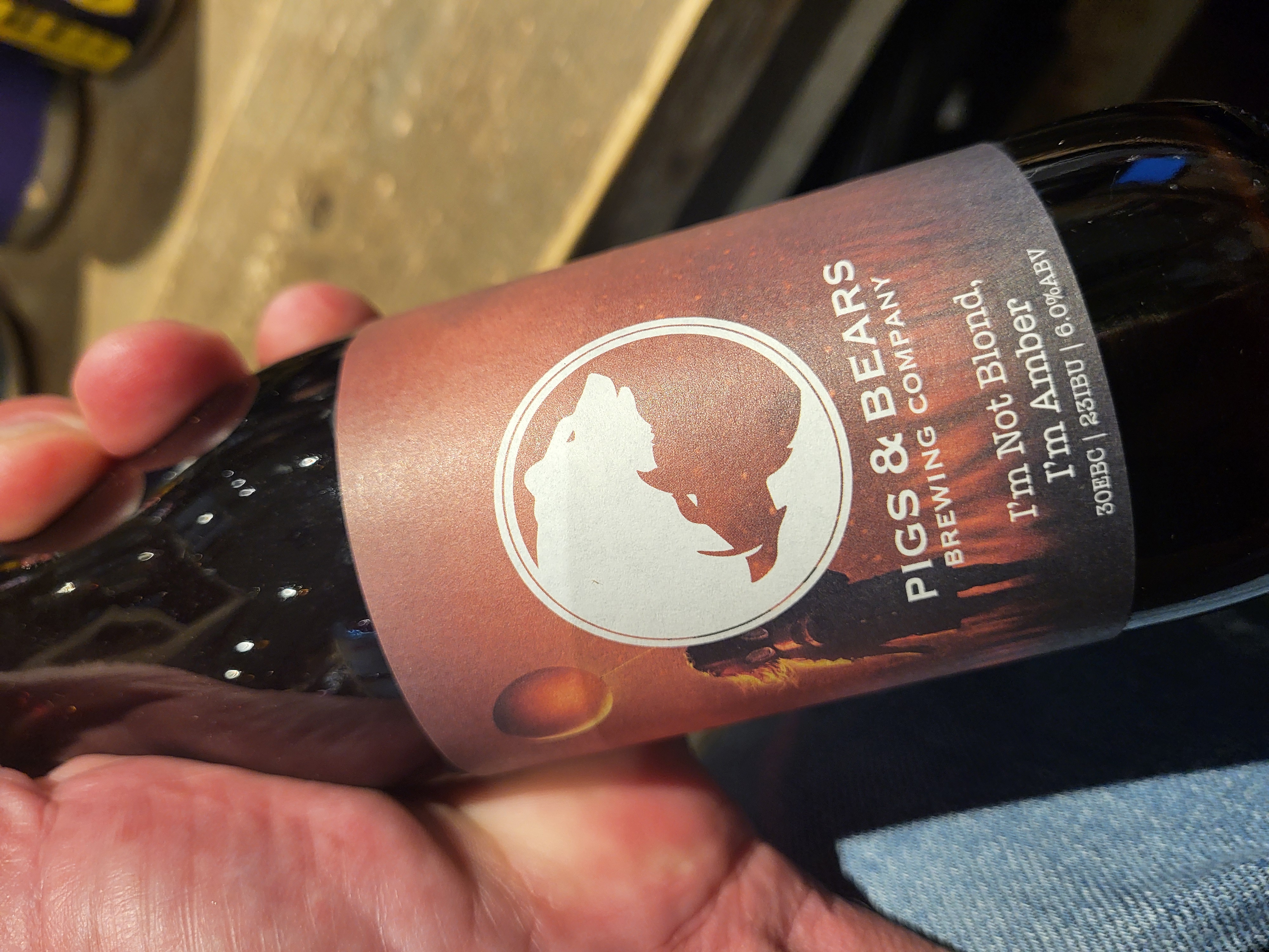 Pigs & Bears [Wolvega] I am not Blond 6% 33cl