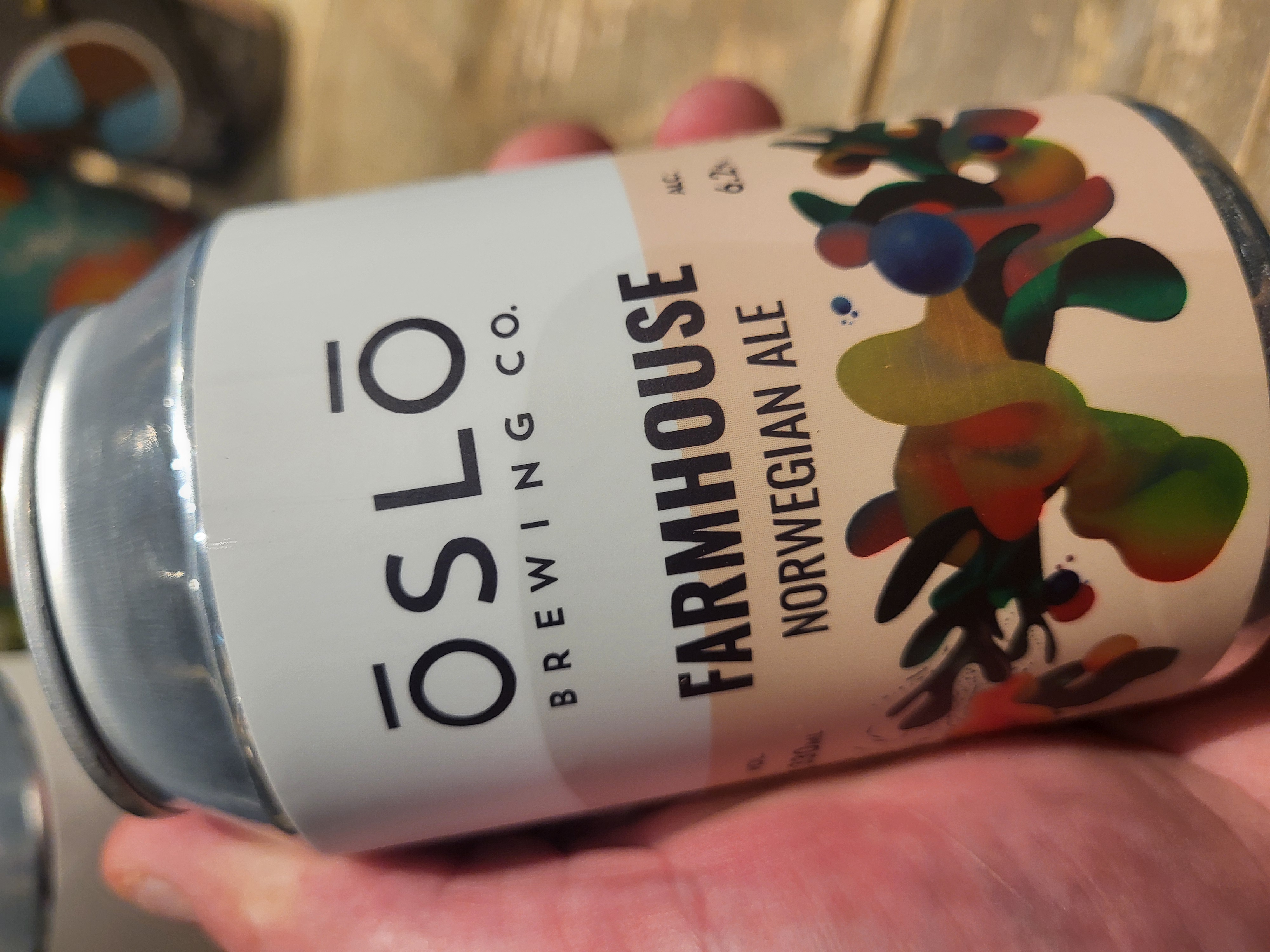 Oslo Brewing Co [N] FArmhouse Norwegian Ale 6.2% 33cl