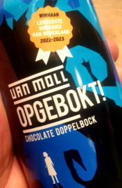Van Moll Opgebokt Chocolate Doppelbock 7,5% 33cl
