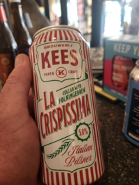 Kees [Middelburg] collab Folkingbrew [Groningen] La Crispissima Italian Lager 5%  44cl