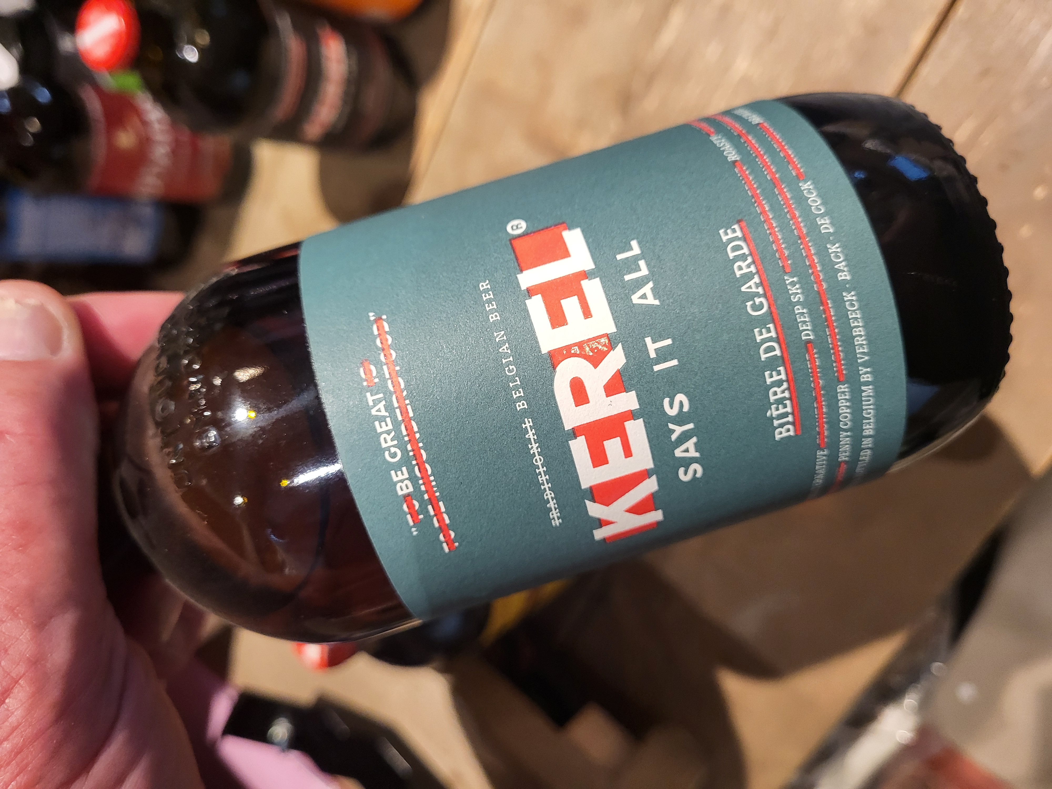 VBDCK [BE] Kerel bière de Garde 7% 33cl