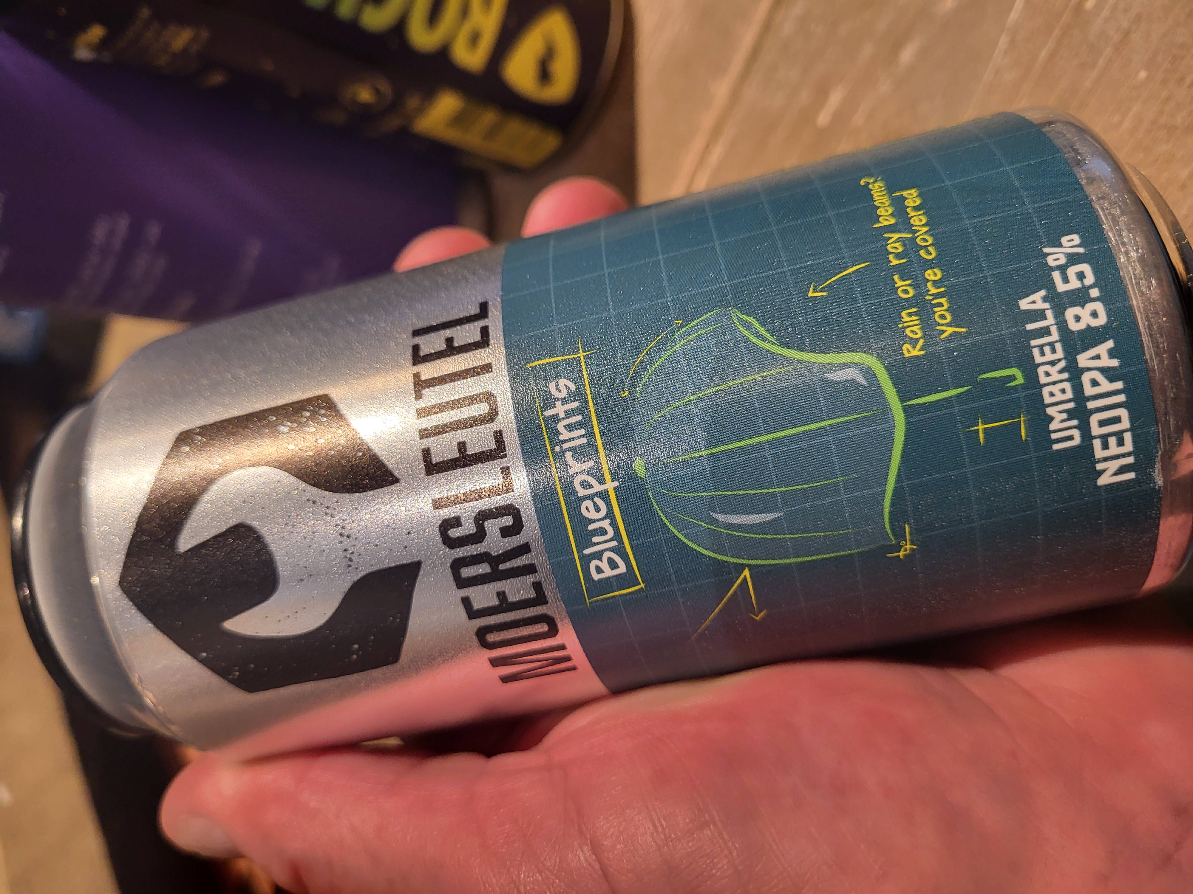 Moersleutel [Alkmaar] Blueprints Umbrella NEDIPA 8.5% 44cl