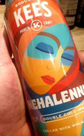 Kees [Middelburg] collab Walhalla [Adam] -  Nehalennia Double Cold IPA 9,1% 44cl