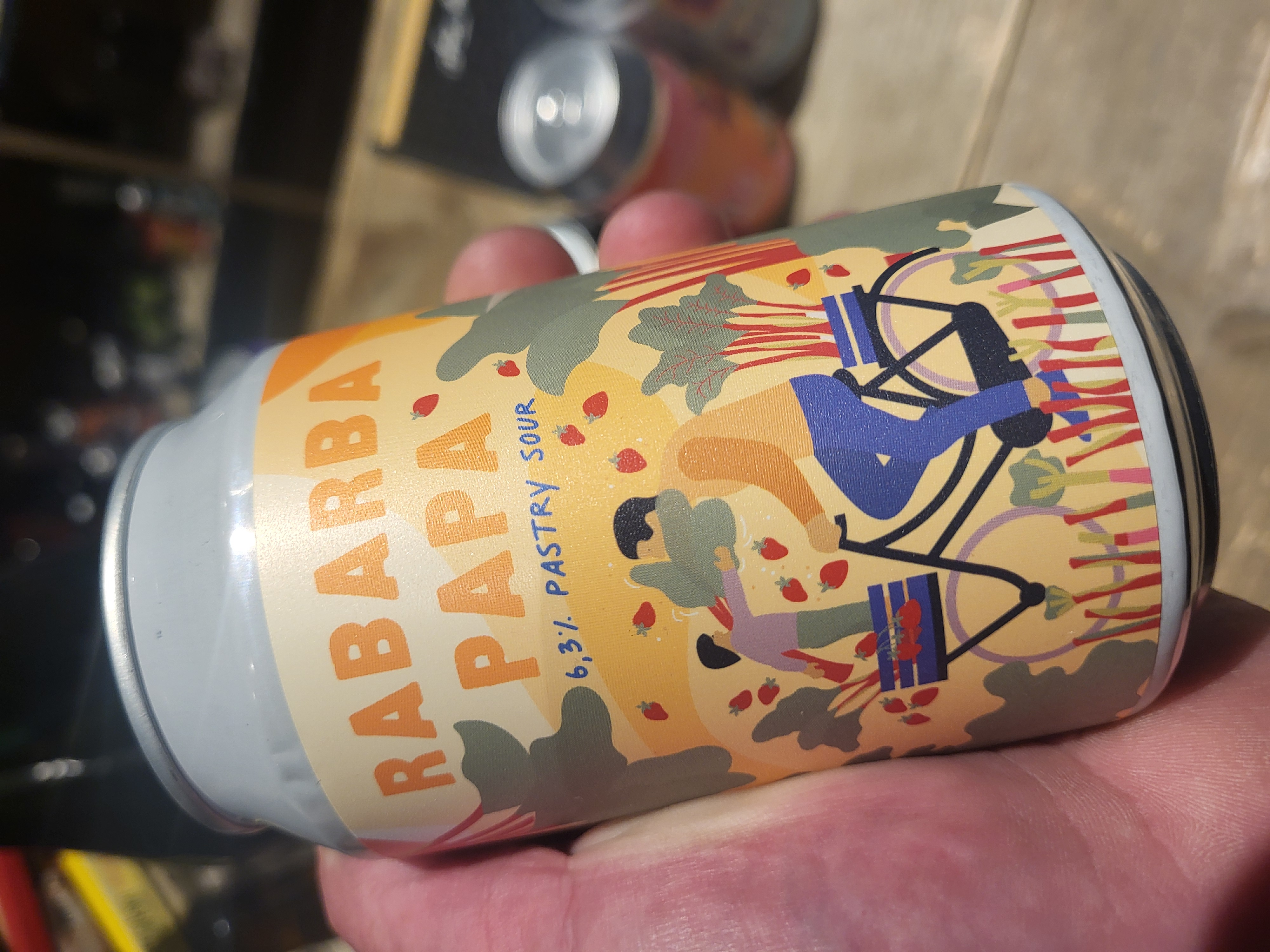 Frontaal [Breda] collab Eleven [Utrecht]Rabarbapapa 6.3% Pastry Sour 33cl.