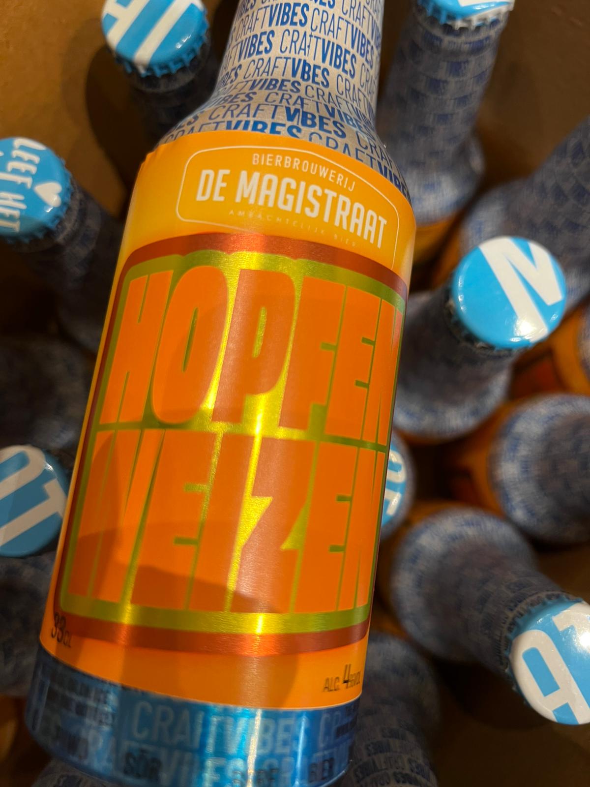 Magistraat [Almkerk]  Hopfen Weizen 4% 33cl alu fles
