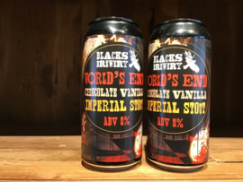 Blacks Brewery World's End Chocolate Vanilla I.S.  8% 44cl
