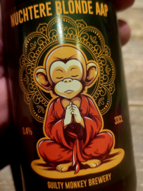 Guilty Monkey [Nijmegen] Nuchtere Blonde Aap 0.4% 33cl.