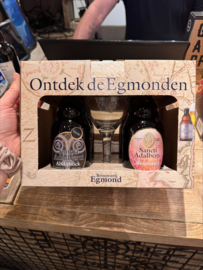 Sancti Adalberti [Egmond] BIO 4 x 33cl. Bock + glas Gift-pack