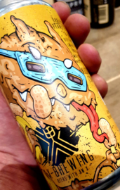 X-Brewing A whacked up Nut Job Imperial Peanut Banana Stout 11,5% 50cl