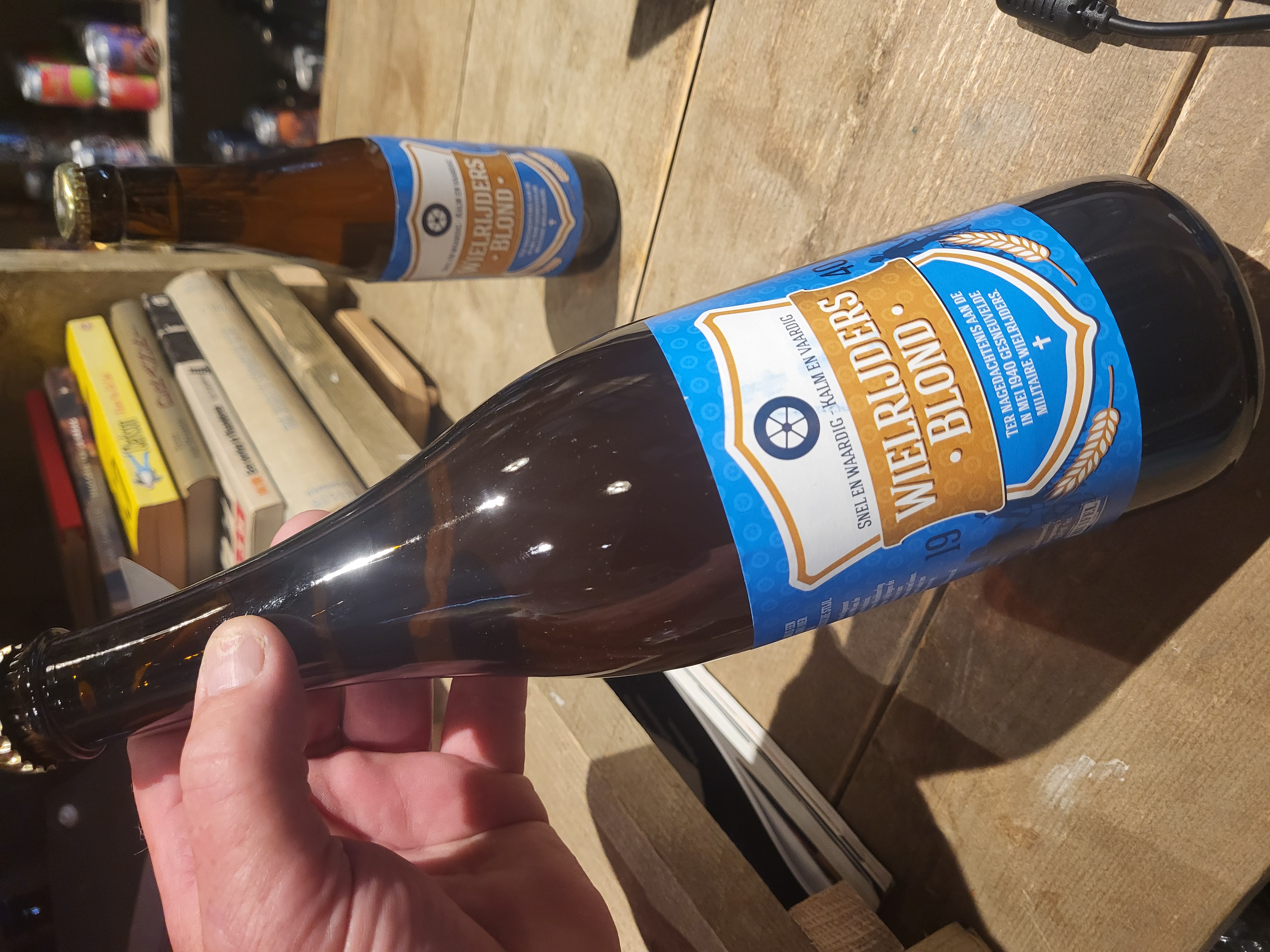 Wielrijders Blond 6% 75cl t.b.v. Wielrijdersmuseum