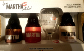 Martha [BE] Giftpack 3 x 33 cl. + glas