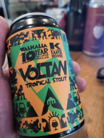 Walhalla [Amsterdam] collab Kaapse Brouwers [Rotterdam] Voltan Tropical Stout 5.5% 33cl