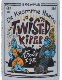 De Kromme Haring Twisted Kipper Trois IPA 6.3% 33cl