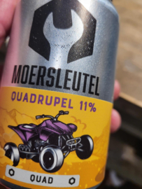 Moersleutel [Alkmaar] Quadrupel 11% 33cl.