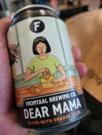 Frontaal [Breda] Dear Mama Blond with Orange 7% 33cl