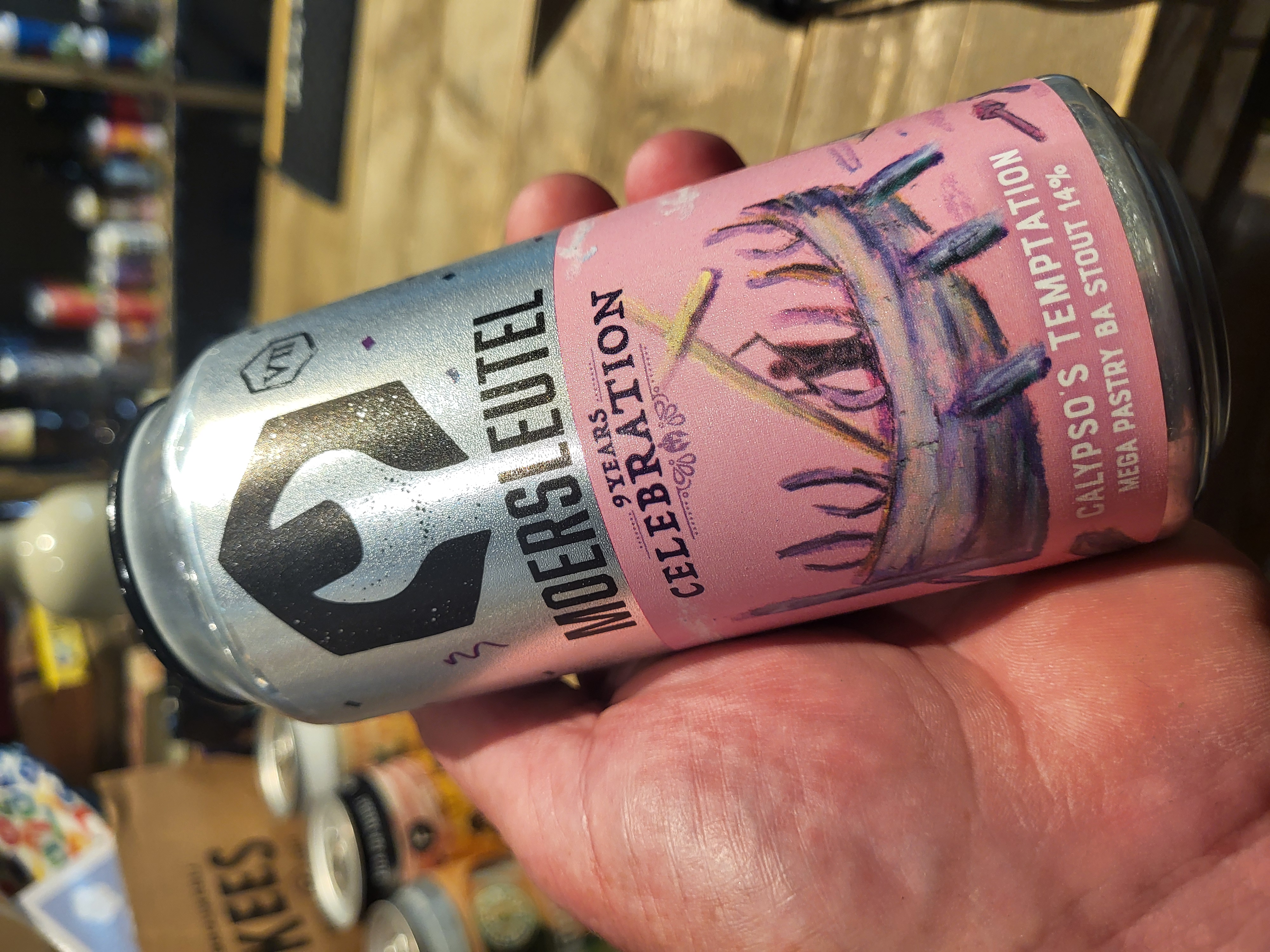 Moersleutel [Alkmaar] 9 Years Celebration VII Calypso Temptation Mega Pastry BA Stout 14% 44cl.