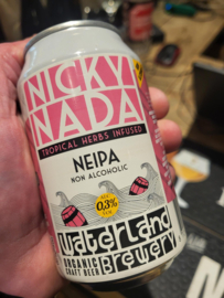 Waterland [Purmerend] BIO Nicky Nada Non Alc. NEIPA 0.3% 33 cl.