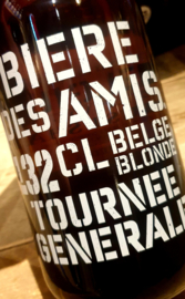 Bière des Amis  Tournee Generale Blonde 5,8% 132 cl