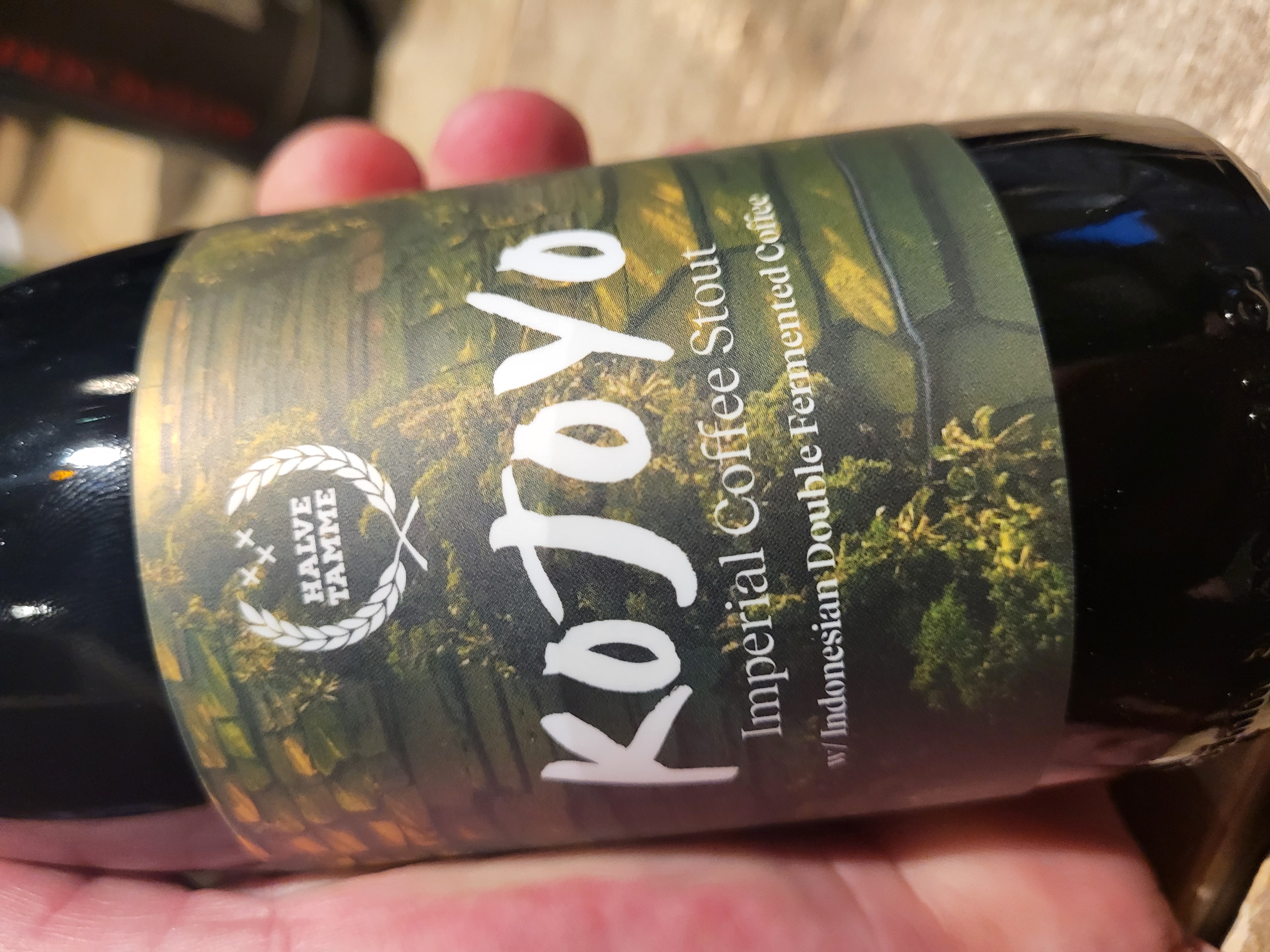 Halve Tamme [Zevenberge] Kojoyo Imperial coffee stout 9% 37,5cl