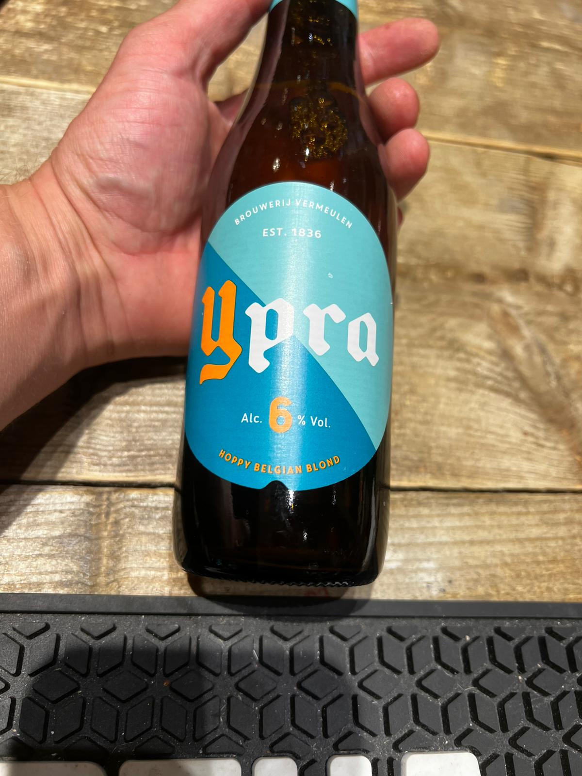 Omer van der Ghinste [Bellegem BE] Ypra Ho[[y Blond 6% 33cl