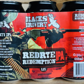 Blacks Brewery Red Rye Redemption 5% 440ml