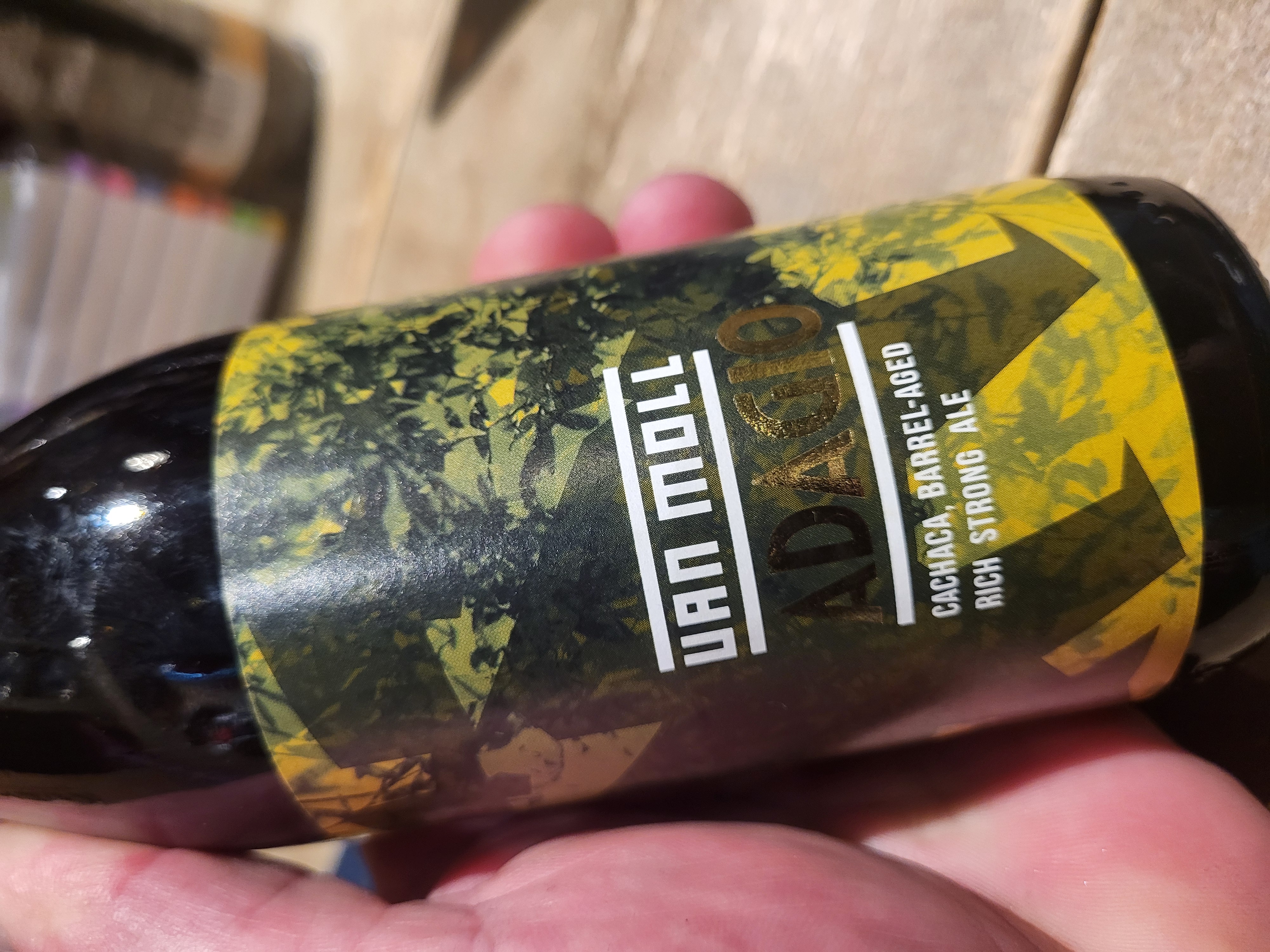 Van Moll [Eindhove] collab Pohjala [EST]  - Adagio Cachaca BA Rich Strong Ale 11% 33cl
